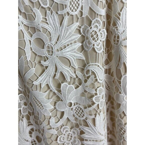 Cabi Lace Overlay Cami Ivory Size Medium Lined Adjustable Style #5254 Women’s - Picture 5 of 8
